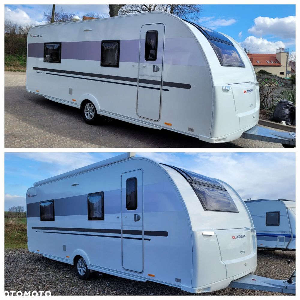 Adria Adora 613HT, klimatyzacja, mover, markiza