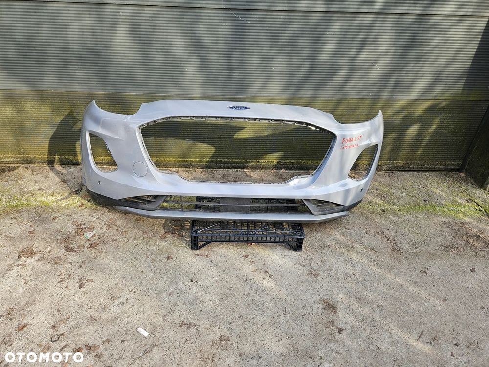 ZDERZAK PRZÓD FORD PUMA II ST BIAŁY L1TB-17757-A RADOM B.ŁADNY