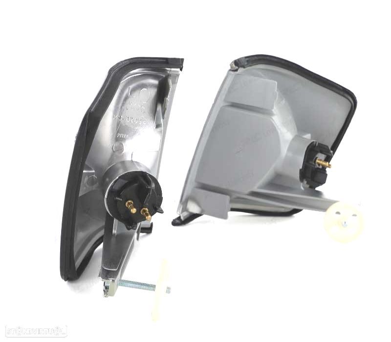 PISCAS FRONTAIS CRISTAL PARA MERCEDES W201 SERIES 190 82-93 CROMADOS - 2