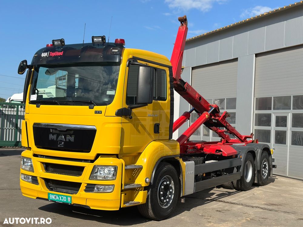 MAN TGS TGX 6x2 28.360 ABROLLKIPPER  MEILLER - 1