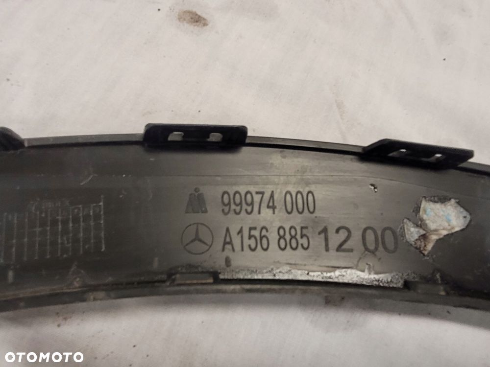 NAKŁADKA BŁOTNIKA MERCEDES GLA 156 PRAWY TYŁ - 2