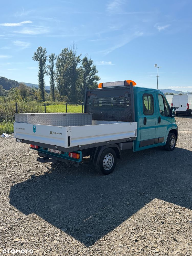 Peugeot BOXER 4x4 2.2 HDI 130km brygadowka klima hak stan bdb - 5