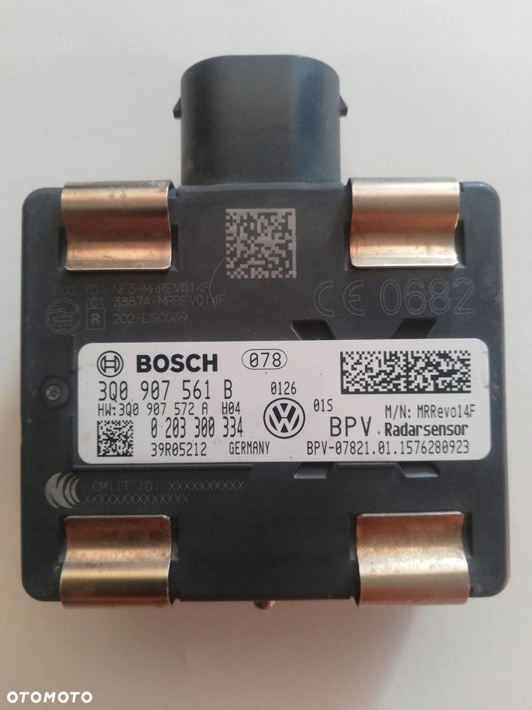 Moduł ACC distronic 3q0907561b VW audi Seat skoda - 1