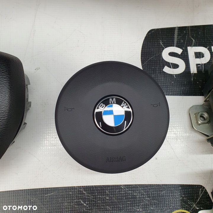BMW X5 F15 X6 F16 DESKA ROZDZIELCZA KONSOLA KOKPIT PULPIT PODUSZKI AIRBAG AIR BAG PASY KIT SET - 7
