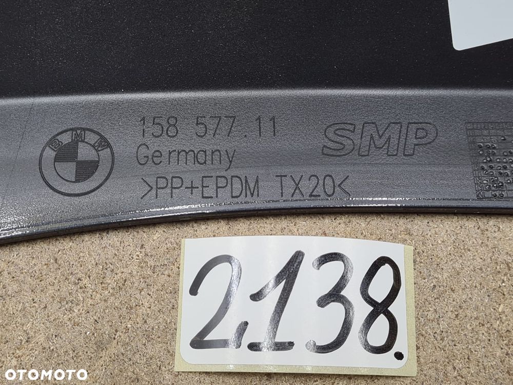 BMW 4 F32 F33 F36 M-sportpaket 51128054563 spoiler dokładka zderzaka tył - 10