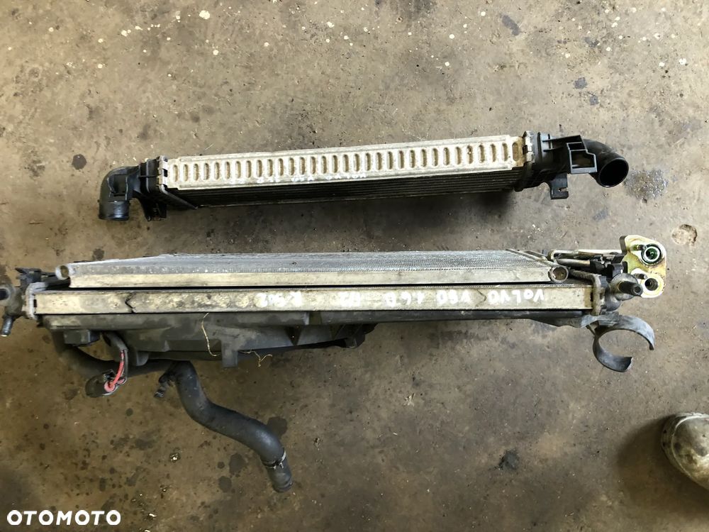 R-502 Komplet Chłodnic Wentylator Intercooler 3M5H8005TL Volvo V50 1,6 Diesel - Wysyłka - 7