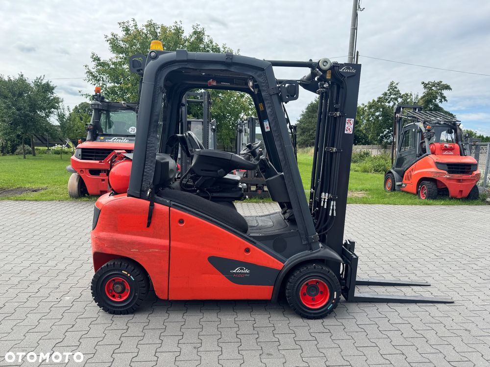 Linde Linde H20 Evo tylko 4050mth triplex wolny skok przesuw h16 h18 toyot - 3