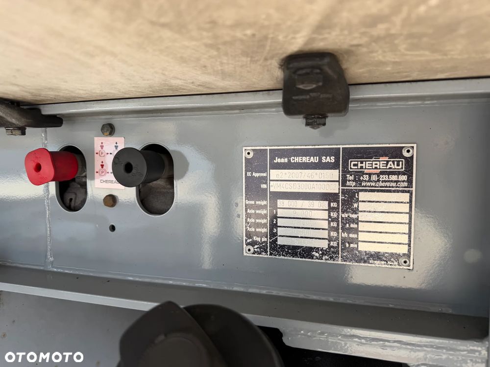 Chereau CSD-3 / INOGAM / 11.2013 / MULTITEMP - CARRIER VECTOR 1950MT - 10