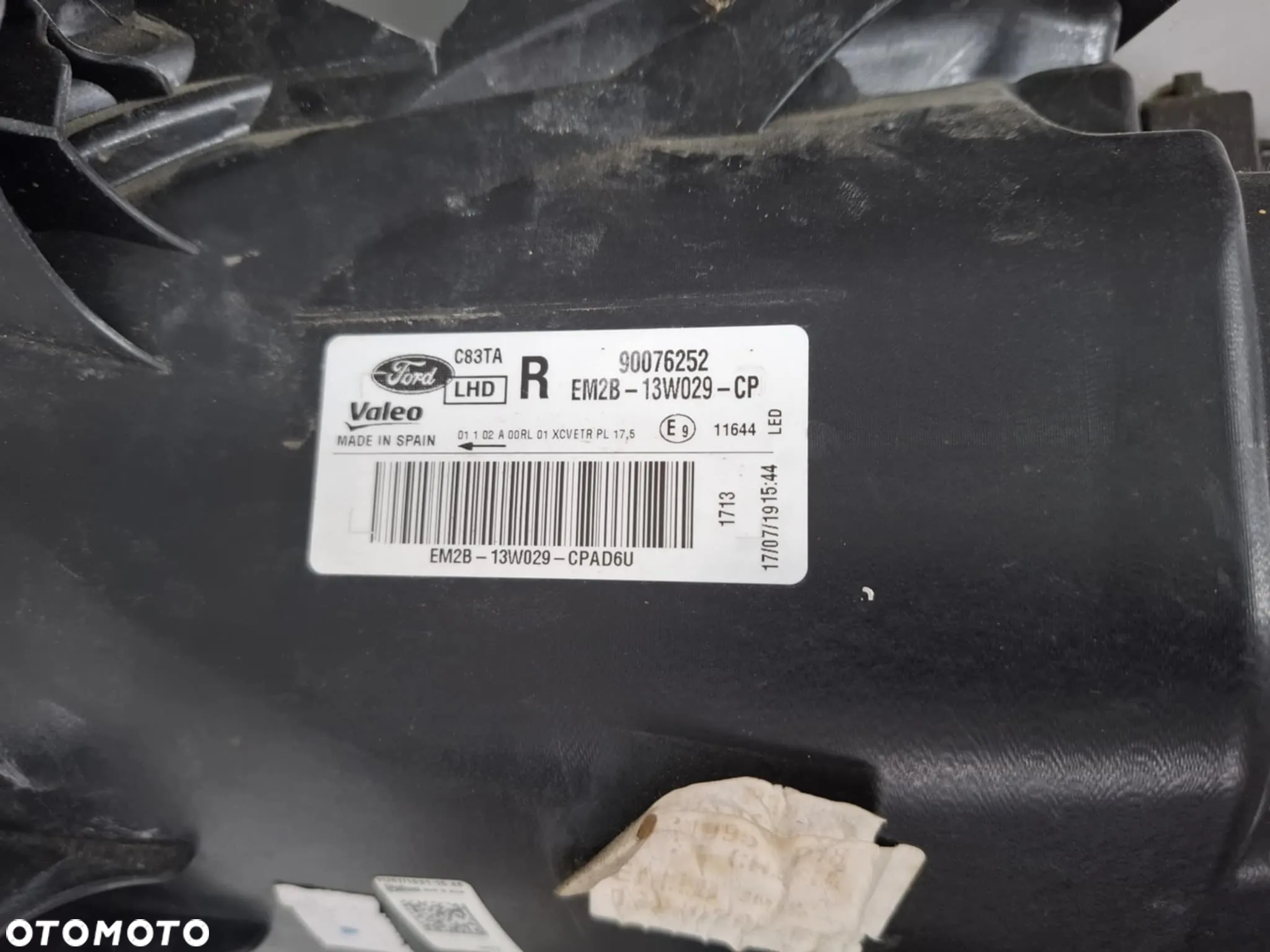LAMPA PRAWA PRZEDNIA PRZÓD FORD S MAX II MK2 GALAXY MK3 MK III FULL LED - 11