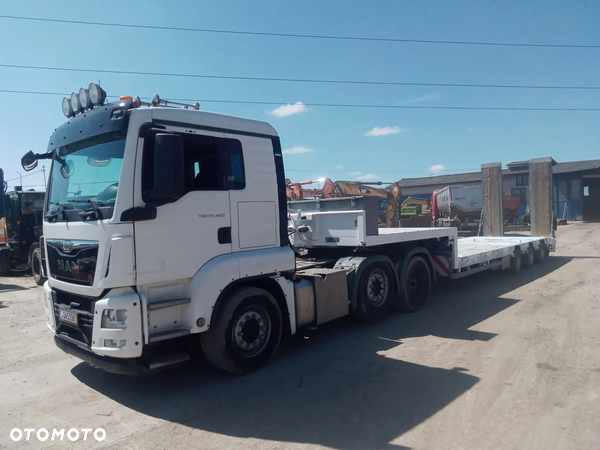 MAN Tgs 26-480 6x2 + Niskopodwoziowa DMC 53000 kg z Niemiec