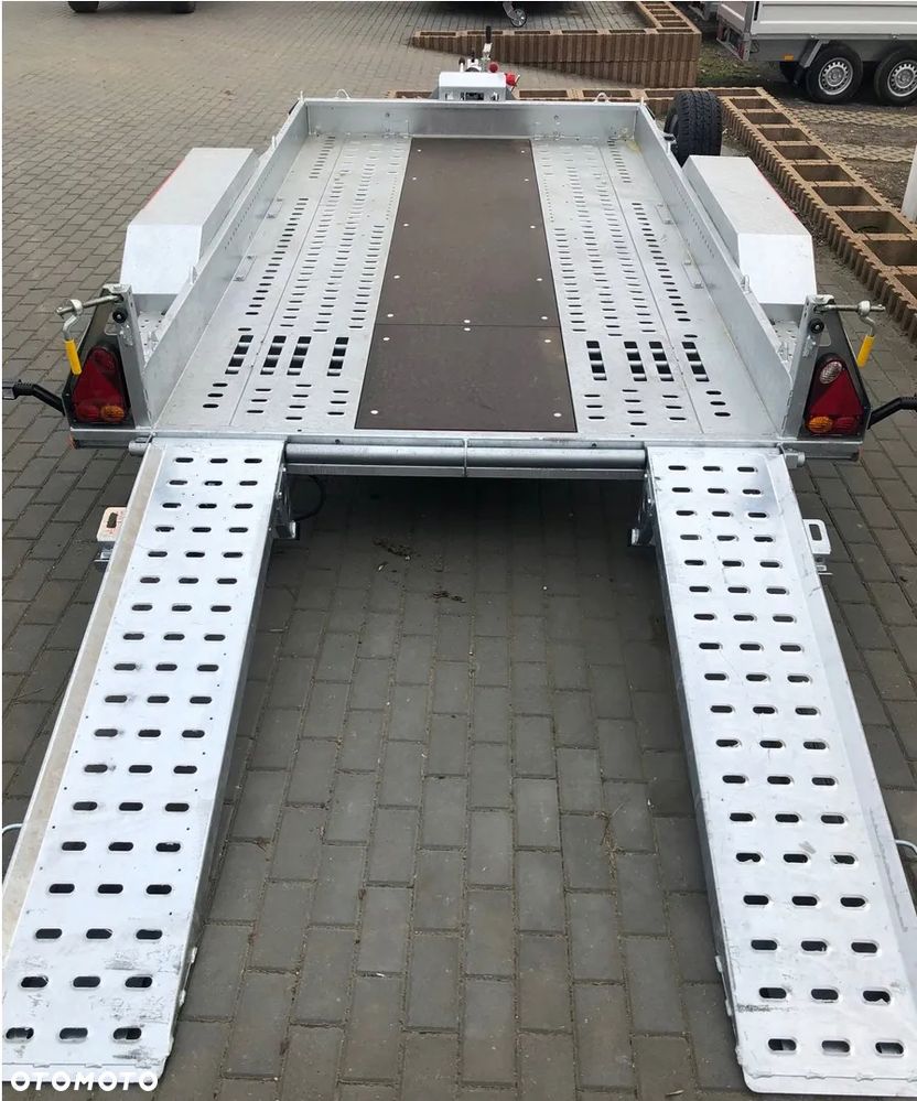 Brian James Trailers Digger Plant 2, 370X170 CM, DMC 3500 KG, z najazdami stalowymi 162 CM - 3