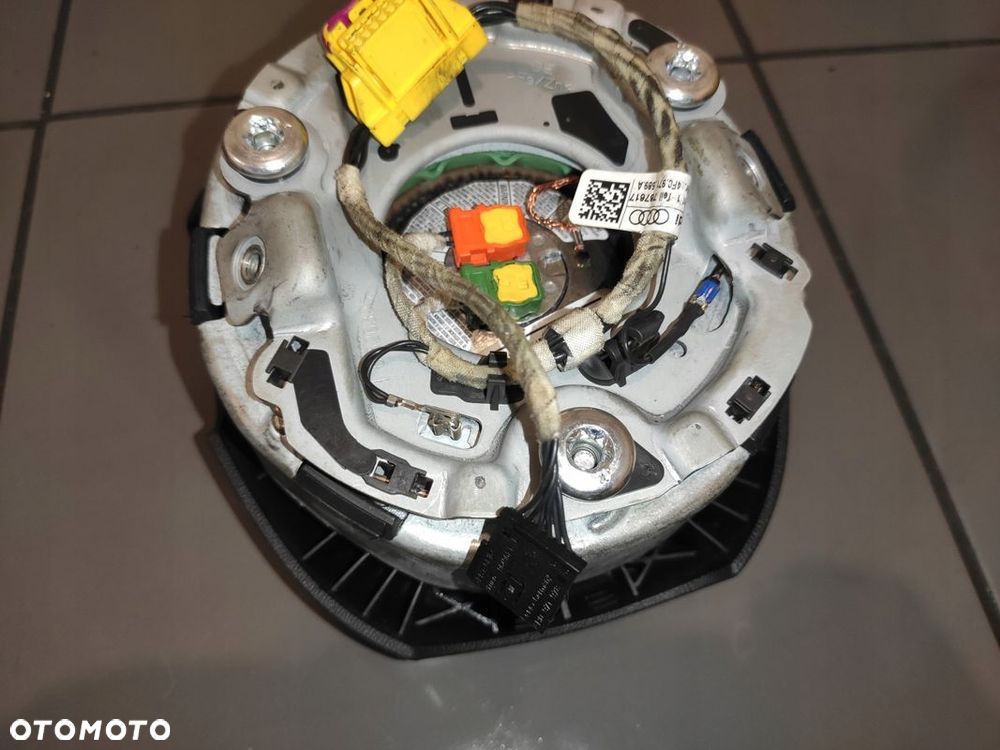 AUDI Q7 4L LIFT PODUSZKA POWIETRZNA AIRBAG KIEROWCY KIEROWNICY ORYG ŁADNA - 9