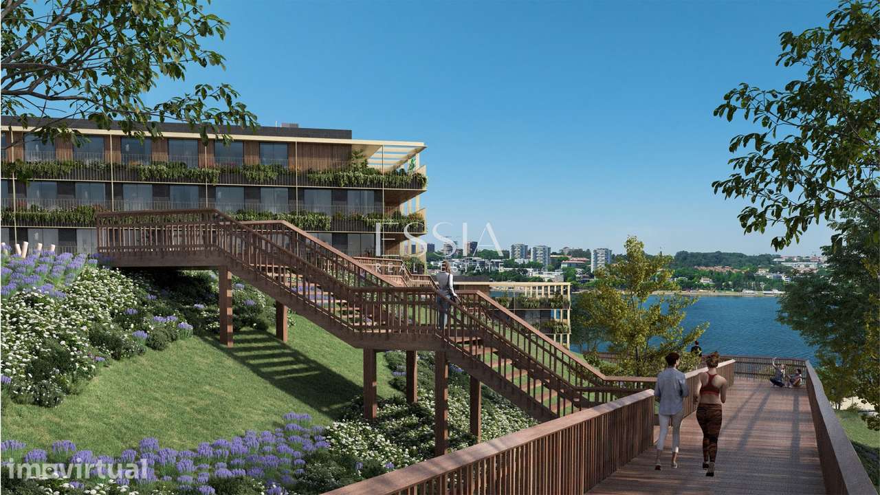 Apartamento T2 com Terraço e Piscina Marina Douro Vila Nova de Gaia - Grande imagem: 3/22
