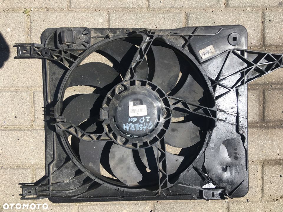 WENTYLATOR CHŁODNICY QASHQAI J10 2,0 DCI 07- - 1