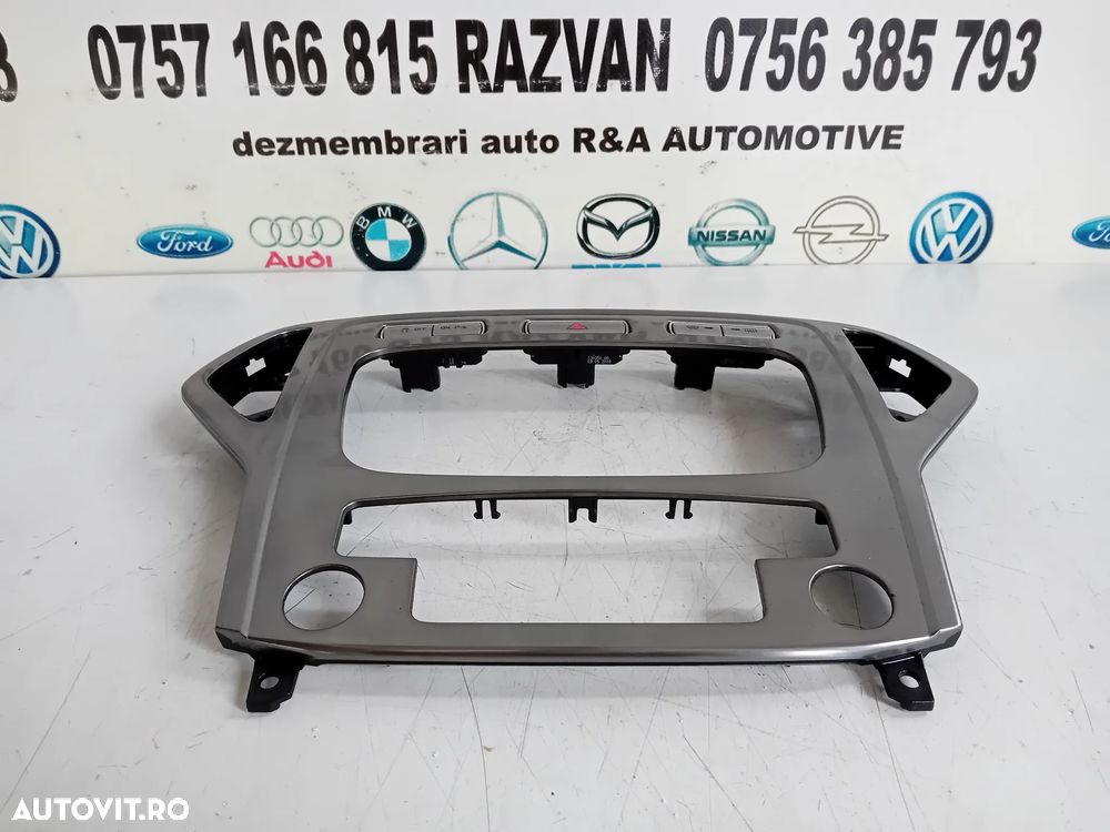 Ornament Trim Bord Consola Centrala Butoane Ford Mondeo MK4 2008-2013 - 4