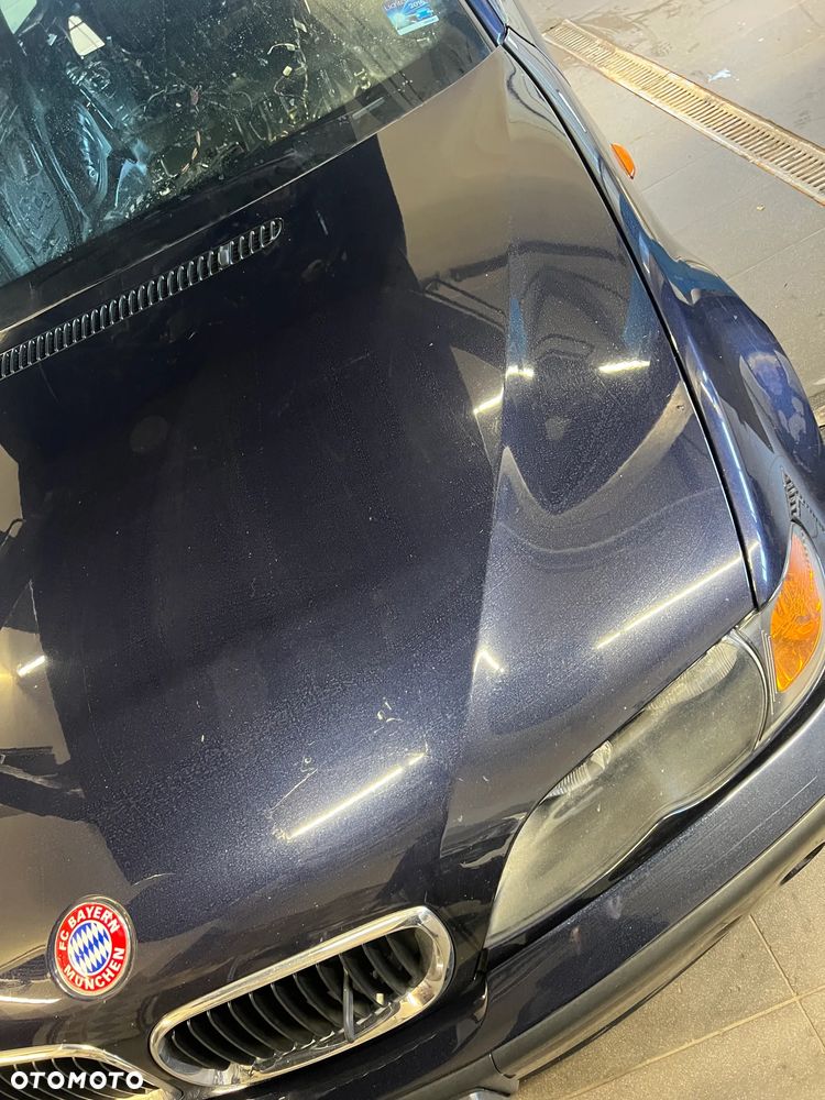 Bmw e46 maska lift orient blue - 3