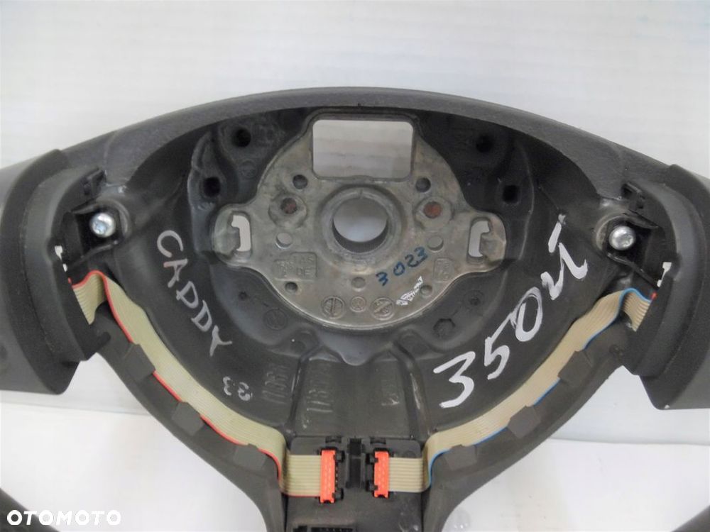 VW TIGUAN TOURAN CADDY 07-10r KIEROWNICA SKÓRZANA - 2