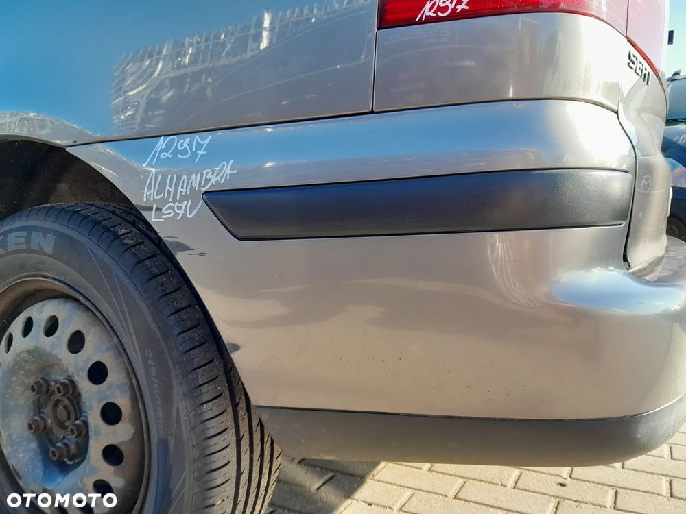 SEAT ALHAMBRA ZDERZAK TYLNY TYŁ KOLOR: LS7U - 7