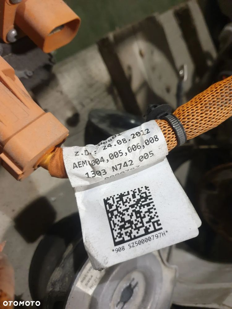 SILNIK ELEKTRYCZNY SŁUPEK  ELEKTRYK  EAG VW GOLF VII 7 E-GOLF EGOLF AUDI SKODA SEAT  POTESTOWY MINIMALNY PRZEBIEG - 14