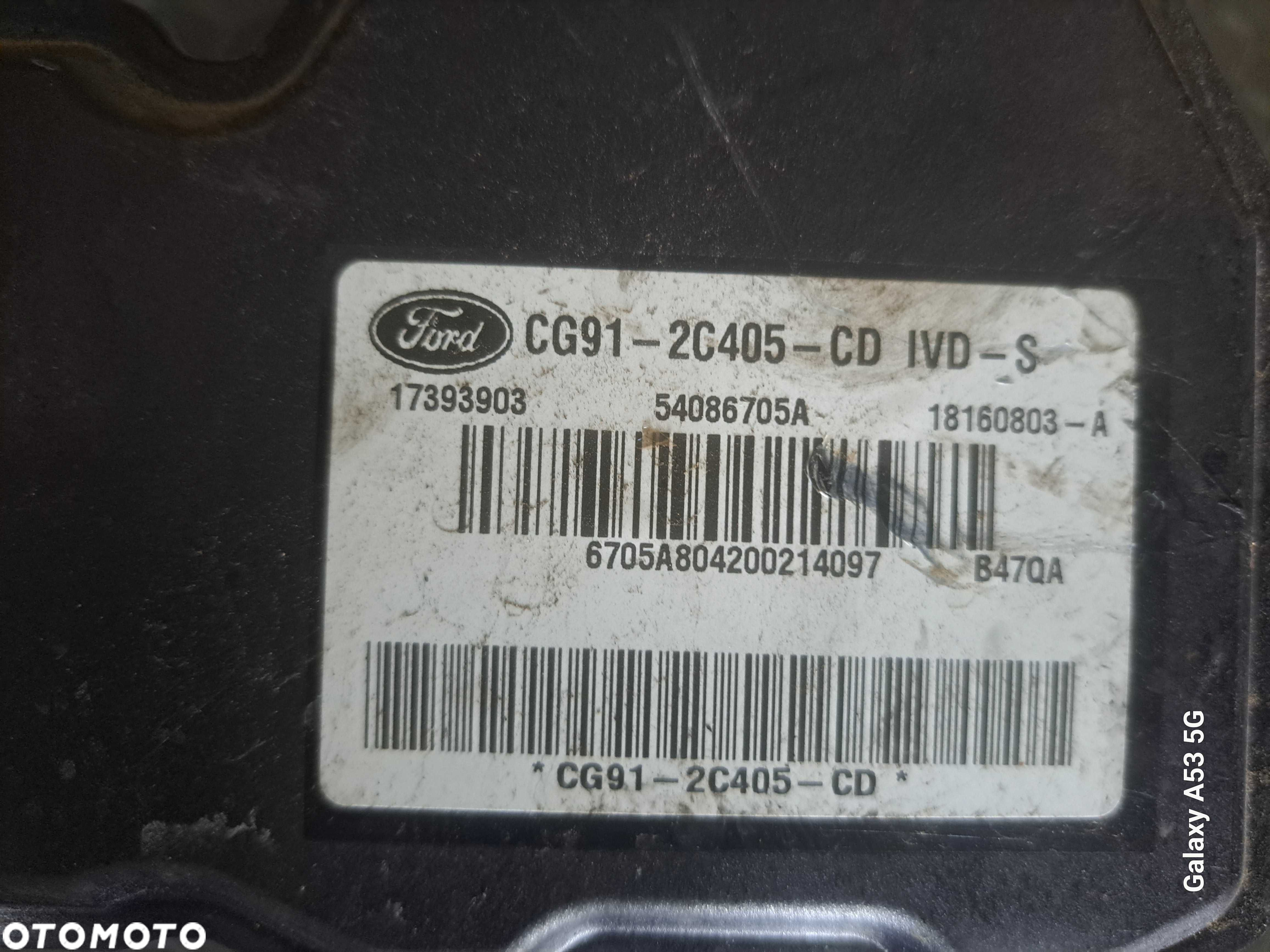 Pompa hamulcowa, ABS, ESP FORD CG91-2C405-CD - 3