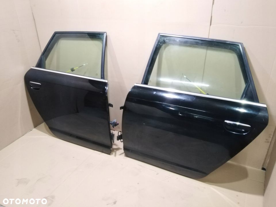 DRZWI TYLNIE TYŁ KOMPLETNE AUDI A6 C6 KOMBI AVANT - 4