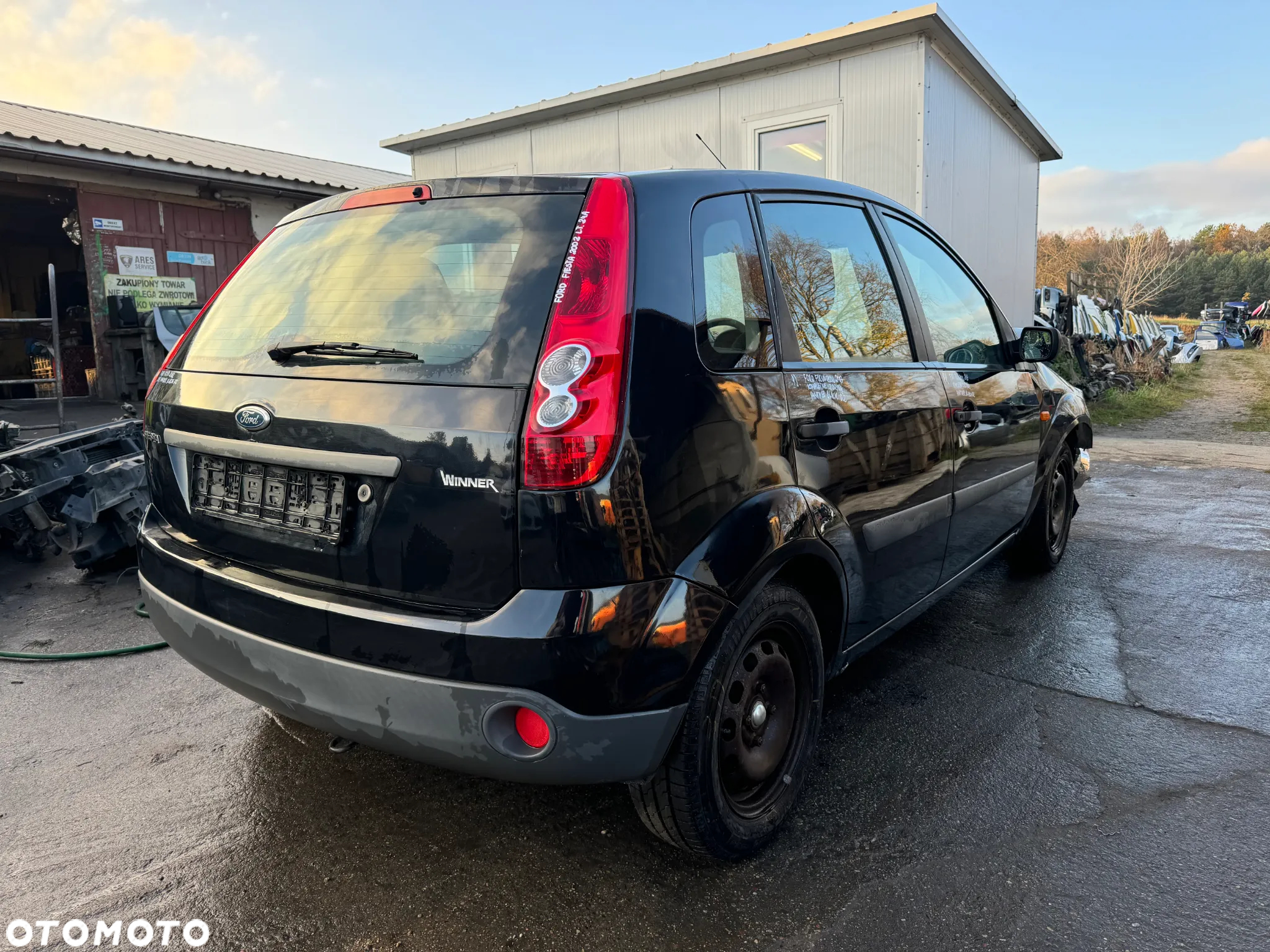 FORD FIESTA MK5 2002 PANTHER BLACK D2 1.4 80KM NA CZĘŚCI - 3