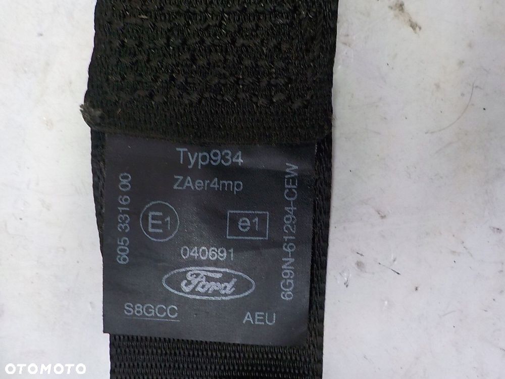 FORD MONDEO IV MK4 PAS BEZPIECZEŃSTWA NAPINACZ PRAWY PRZÓD PASAŻERA - 4