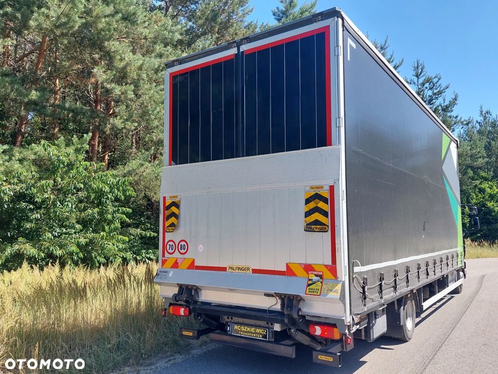 DAF LF 260, WINDA , SALON PL ,Firanka obustronna + klamry, Bezwypadkowy 12T - 10