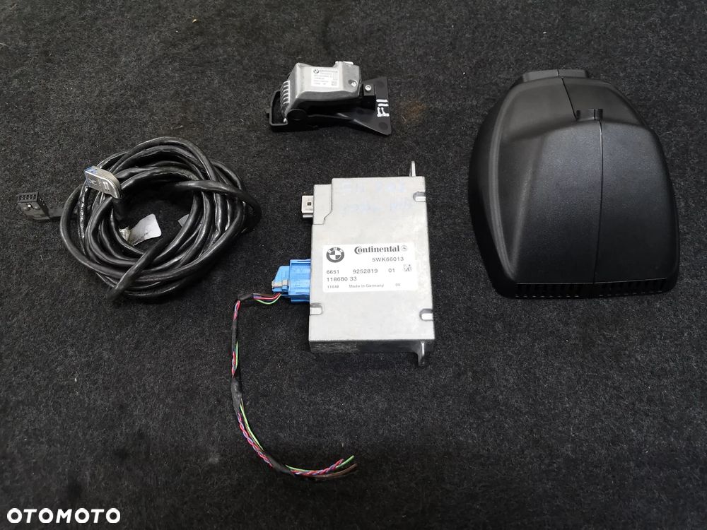 BMW F10 F11 MODUŁ 9252819 KAMERA KAFAS CONTINENTAL WIĄZKA KOMPLET OBUDOWA - 7
