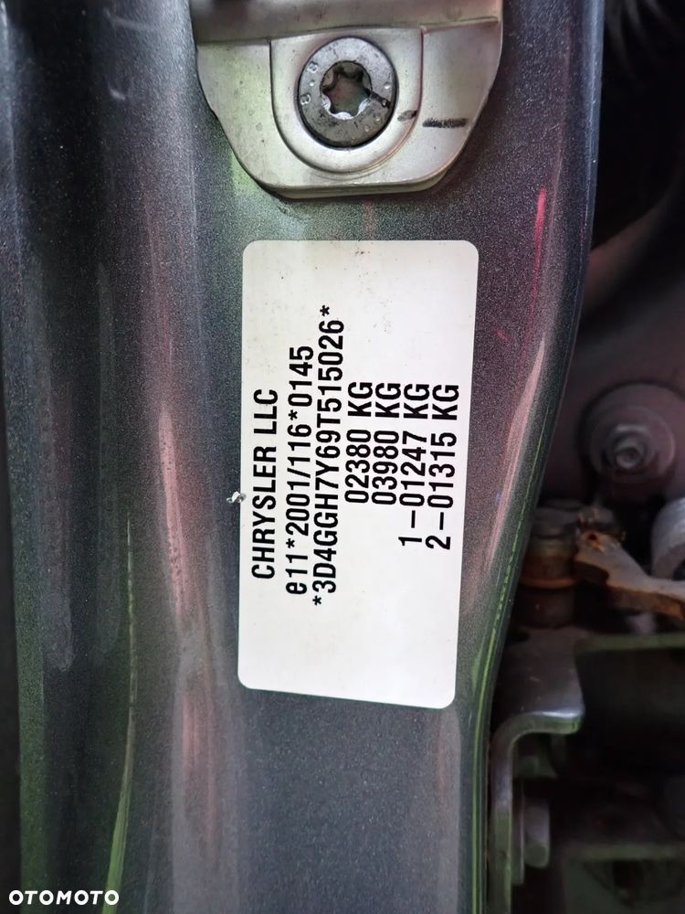 Dodge Journey 2.0 CRD 2010 -  Europa Automat Maska Przód Komplet - 8