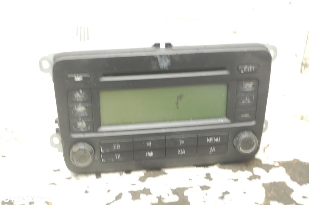 RADIO FABRYCZNE 1K0035186JX RCD300 VW GOLF V JETTA V 1K0035186J - 1