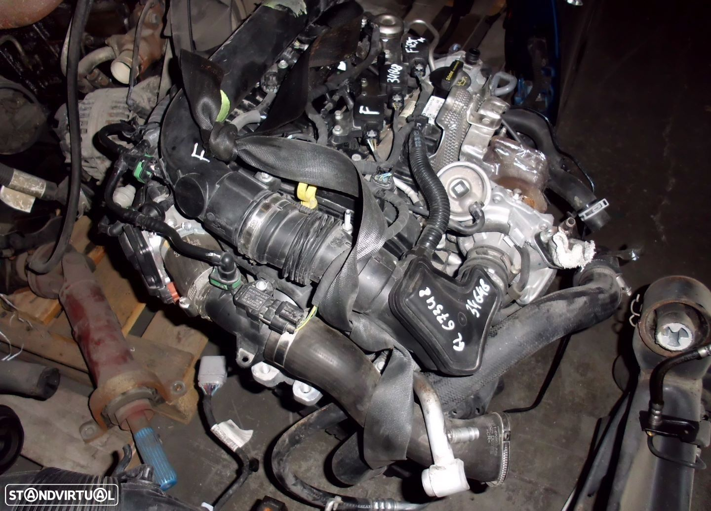 Motor 1.0 ECOBOOST Ford  M1JH - 2