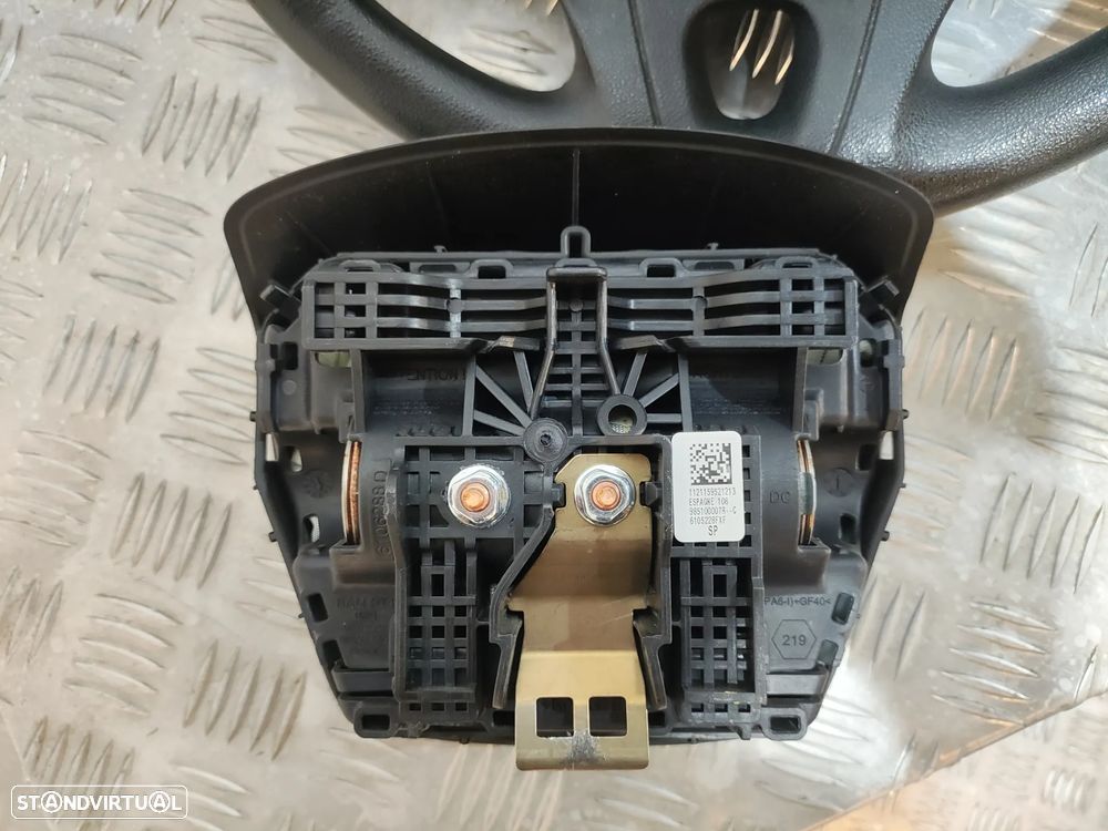 VOLANTE GUIADOR COMPLETO RENAULT MEGANE III 3 MK3 FASE 1 GRANDTOUR TOURER CARRINHA HATCHBACK CARRO AIRBAG 985100007R SCÉNIC III 3 MK3 KANGOO GRAND KANGOO II 2 MK2 - 7