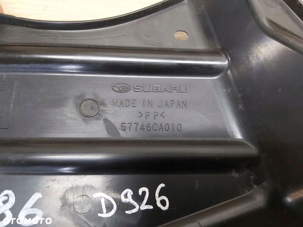 TOYOTA GT86 osłona silnika dolna LEWA Subaru BRZ Scion 57746CA010 - 4