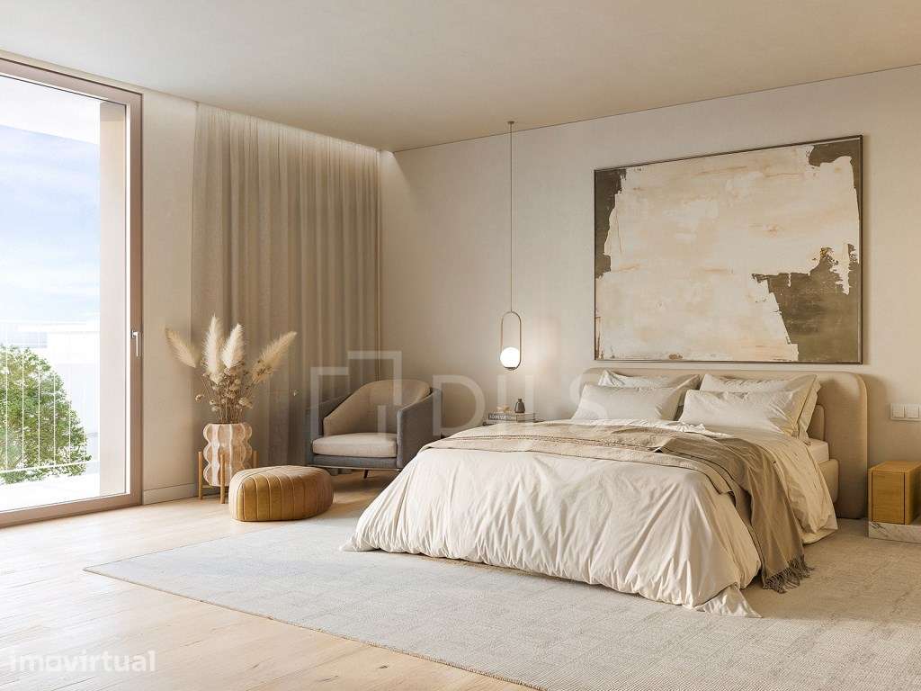Apartamento T1 com jardim, em condomínio fechado, em Gondomar - Grande imagem: 5/57