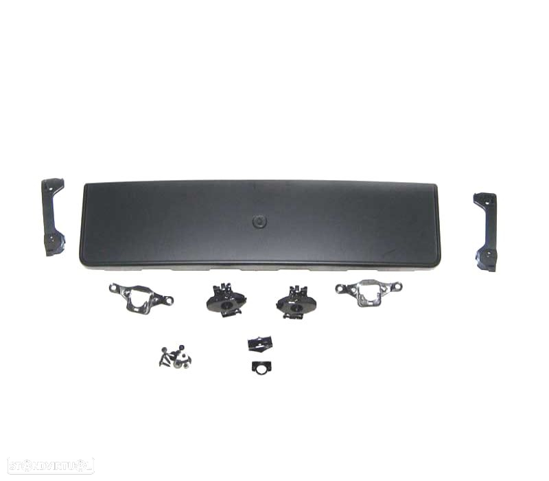 GRELHA DIANTEIRA AUDI A5 16-20 PDC LOOK RS5 PRETO BRILHANTE - 4