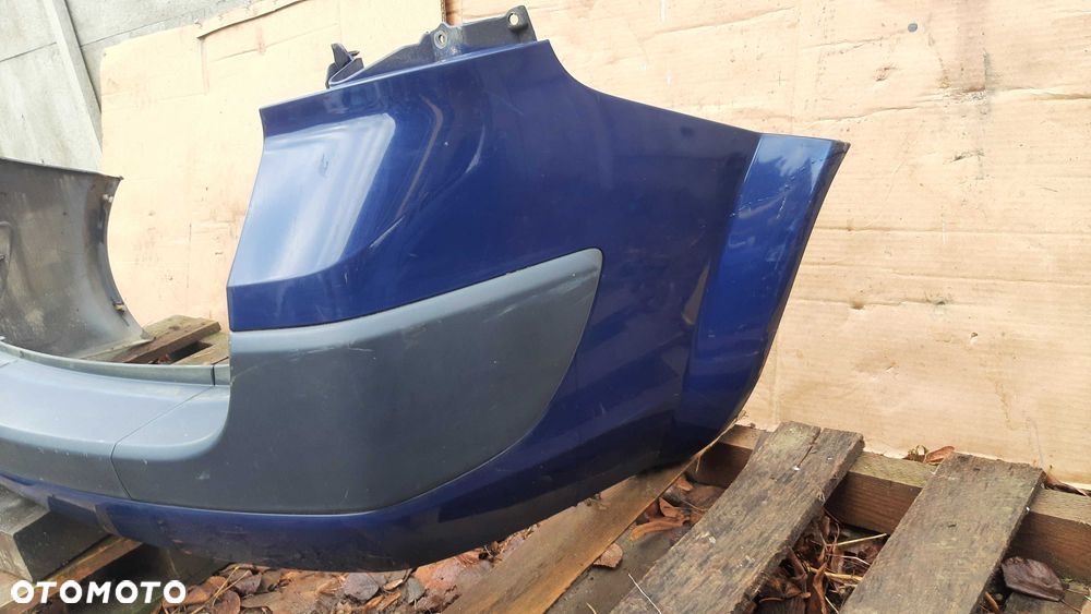 Lak. ov460 Renault Megane 2 II kombi zderzak tylny tył granatowy - 4