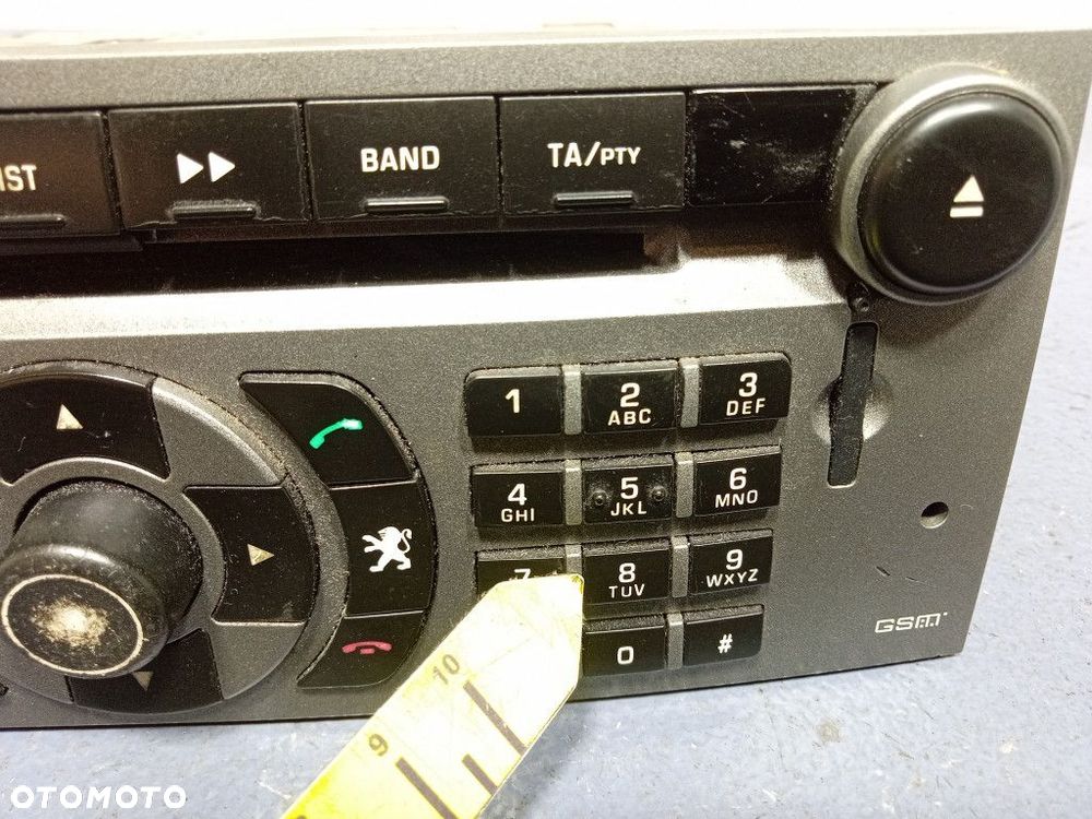 PEUGEOT 407 RADIO CD FABRYCZNE 96559851YW - 12