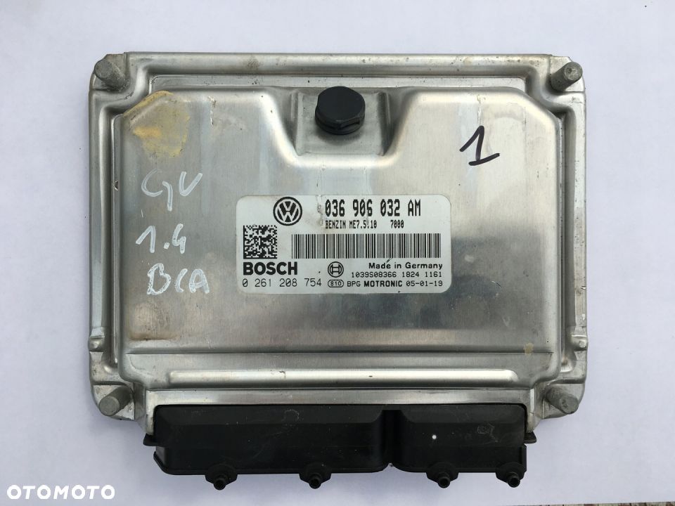 STEROWNIK SILNIKA VW GOLF V 1.4 BCA 036906032AM - 1