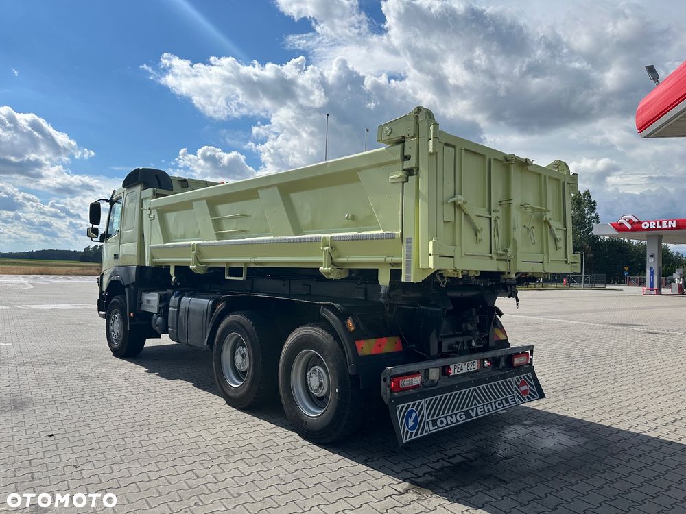Volvo FMX 500 6x6 manual bordmatic hydroburta wywrotka - 12