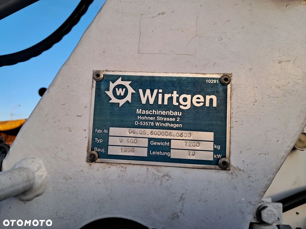 Wirtgen W500 - 12