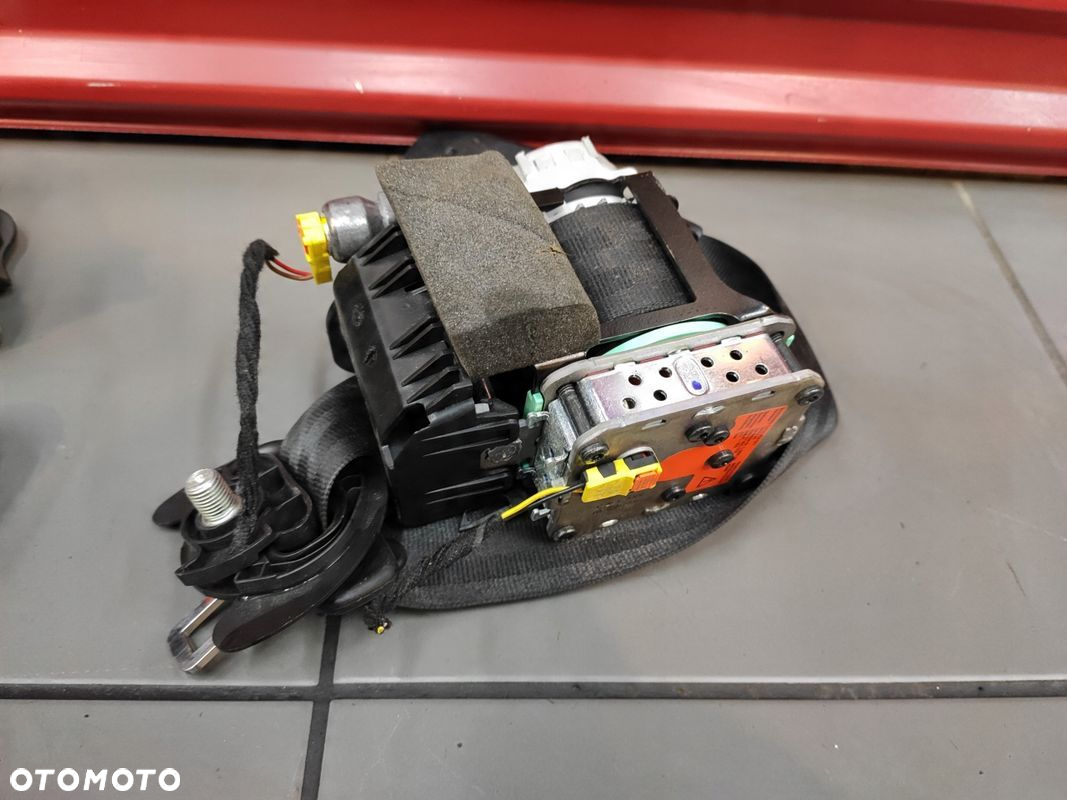 AUDI A7 4G8 LIFT A6 C7 PAS LEWY PRZÓD CZARNY NAPINACZ PIROTECHNIK SPRAWNY - 3