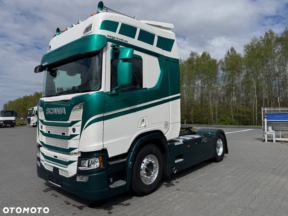 Scania R500 ŁADNA I BOGATA PRZÓD/TYŁ PODUSZKI