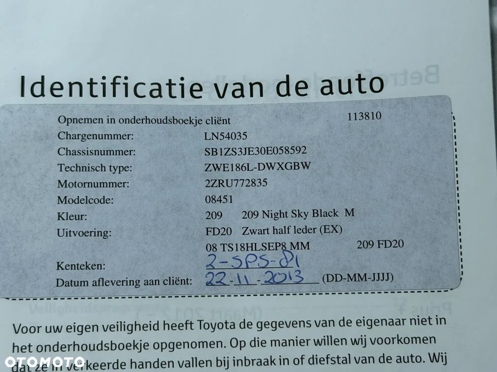 Toyota Auris 1.8 VVT-i Automatik Executive - 38