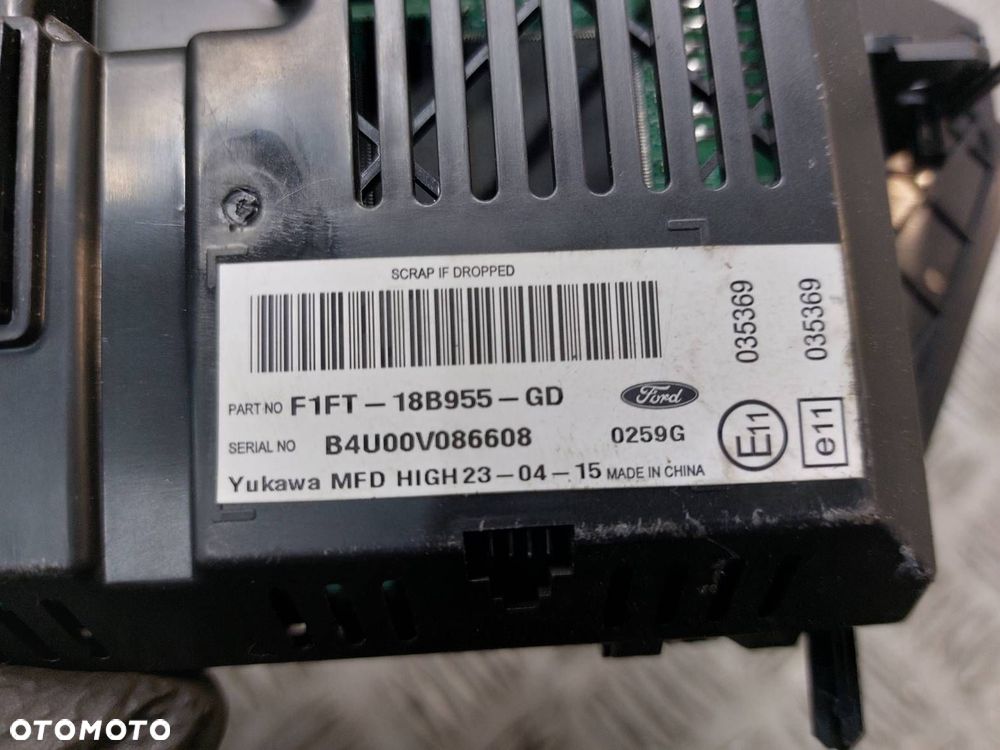WYŚWIETLACZ FORD C-MAX MK2 LIFT F1FT-18B955-GD - 3