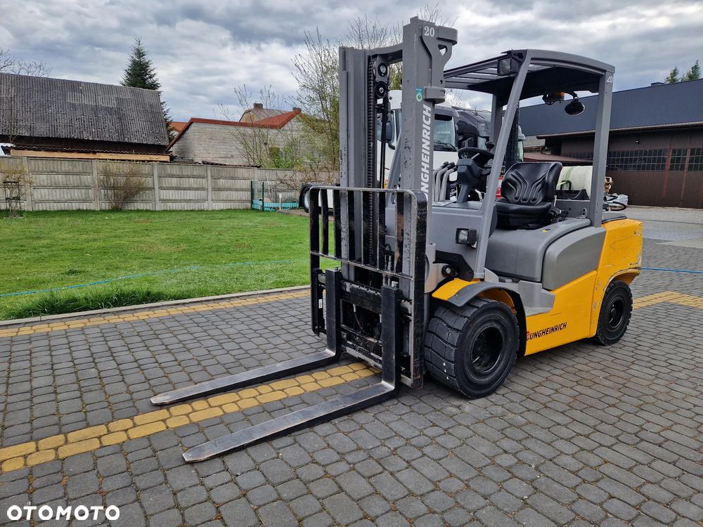 Jungheinrich TFG 430 / LPG / Udźwig 3 tony / Duplex / Przesuw Boczny / 2020 r. - 2