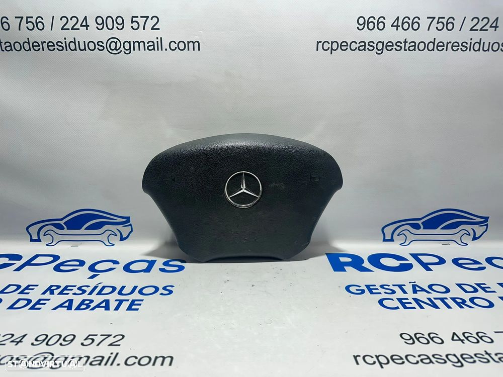 .Airbag Volante Condutor Guiador Original Mercedes Benz ML W163 1634600298 1997 - 2005 - 3