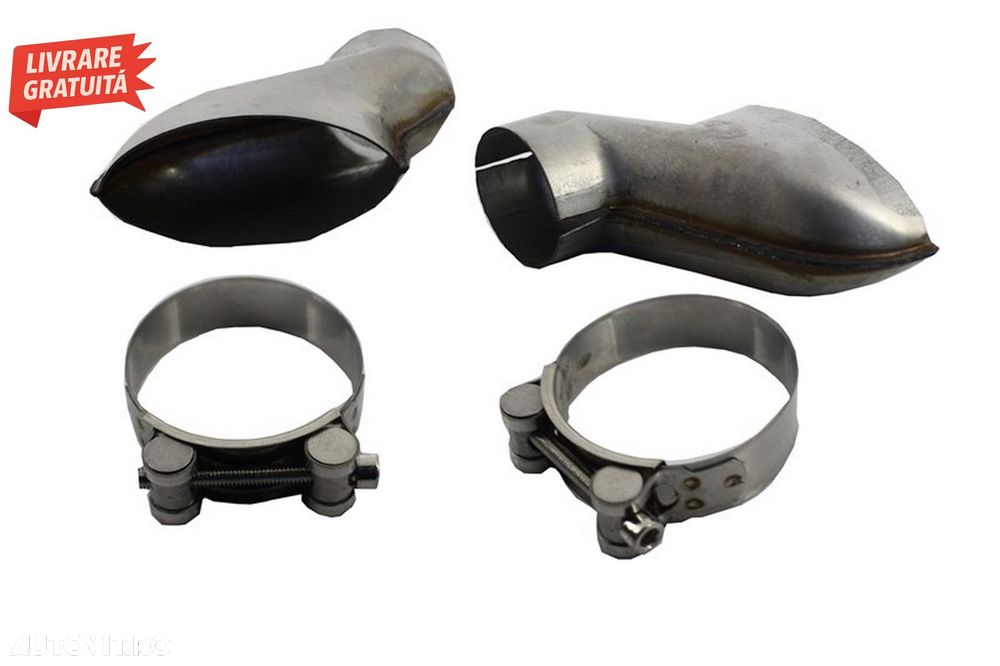 Difuzor Bara Spate si Ornamente Evacuare Audi A6 C7 4G Limousine Avant (2010-2014)- livrare gratuita - 8