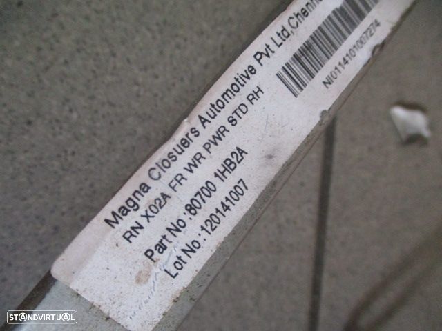 Elevador Sem Motor 807001HB2A NISSAN MICRA K13 2015 FD - 1