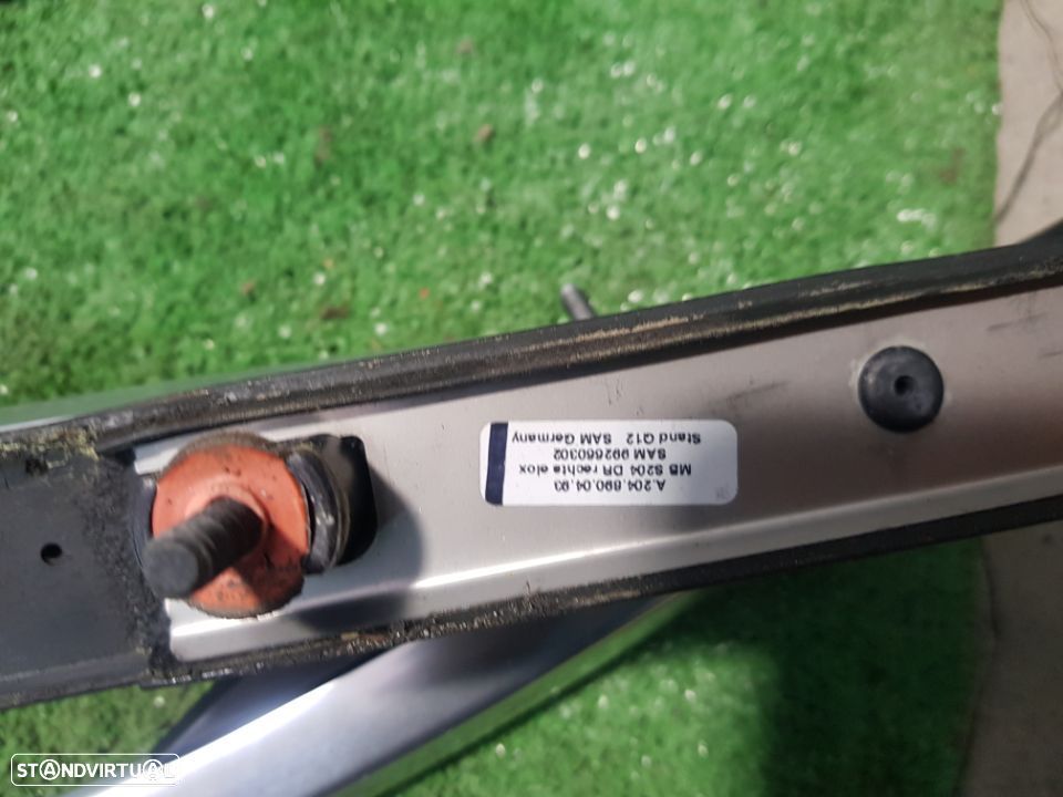 Barras Tejadilho Cromadas Teto Mercedes W204 Classe C - 4